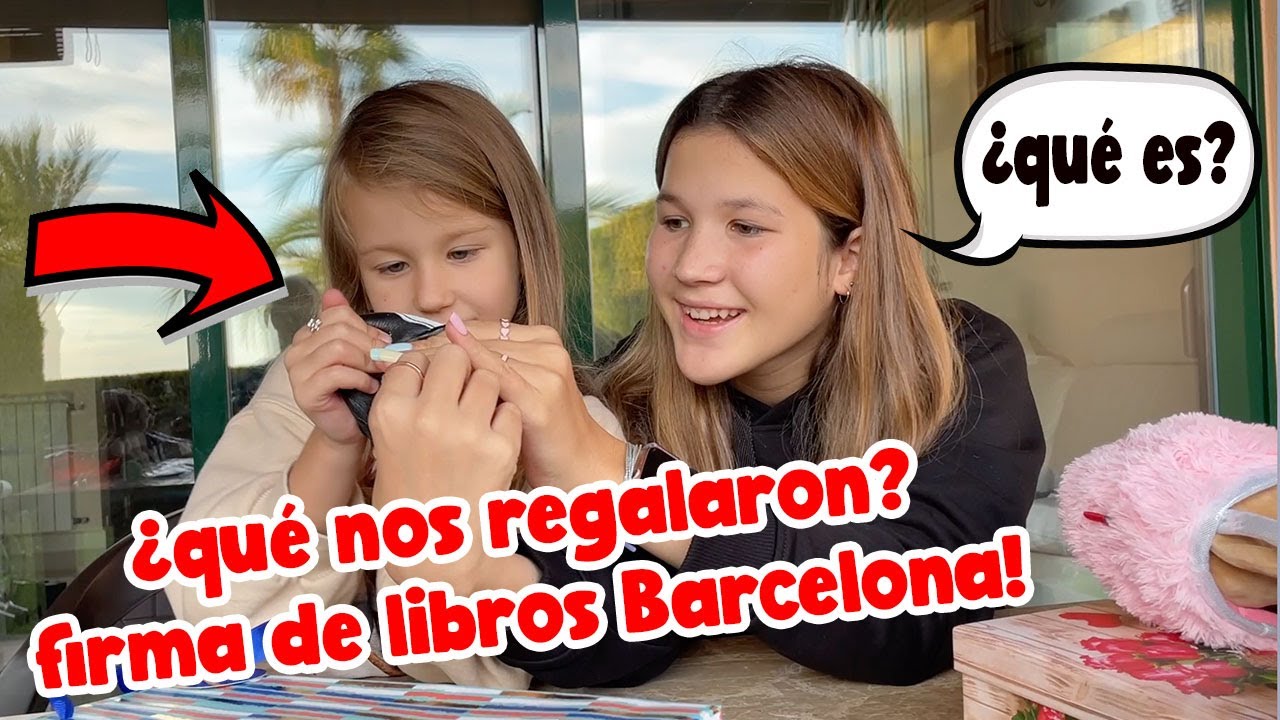 ¿QUÉ NOS REGALARON? 😱 Enseñamos las SORPRESAS de la firma de LIBROS en Barcelona | Daniela Golubeva