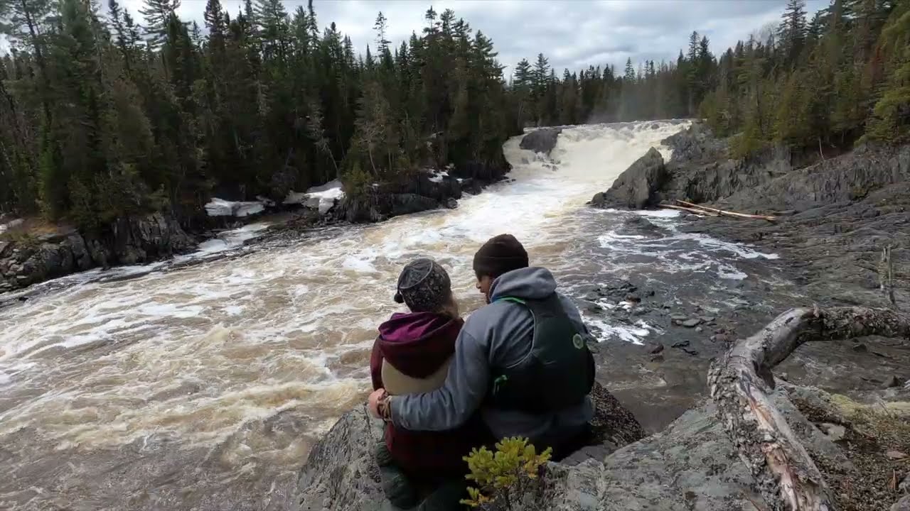 Allagash wilderness waterway: Motoring to the FALLS