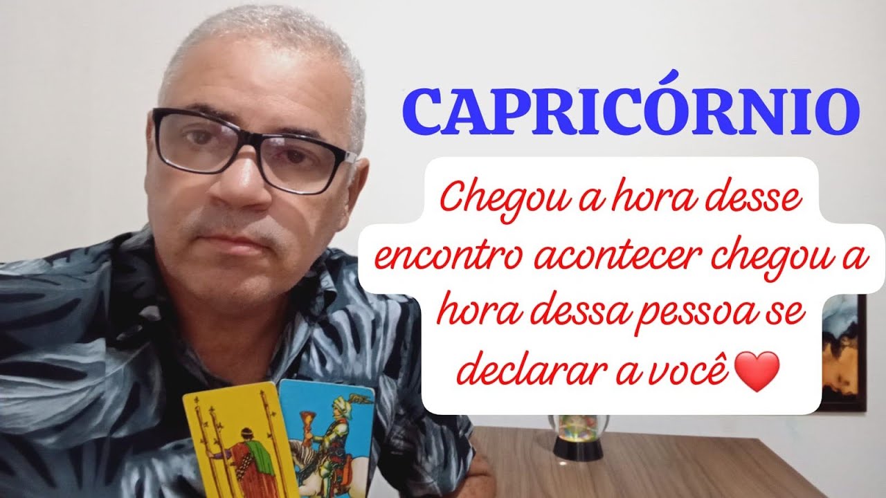 CAPRICÓRNIO: APÓS UM PERÍODO DE INTENSAS TROCAS DE MENSAGENS ESSA PESSOA VAI SE DECLARAR A VOCÊ ❤️
