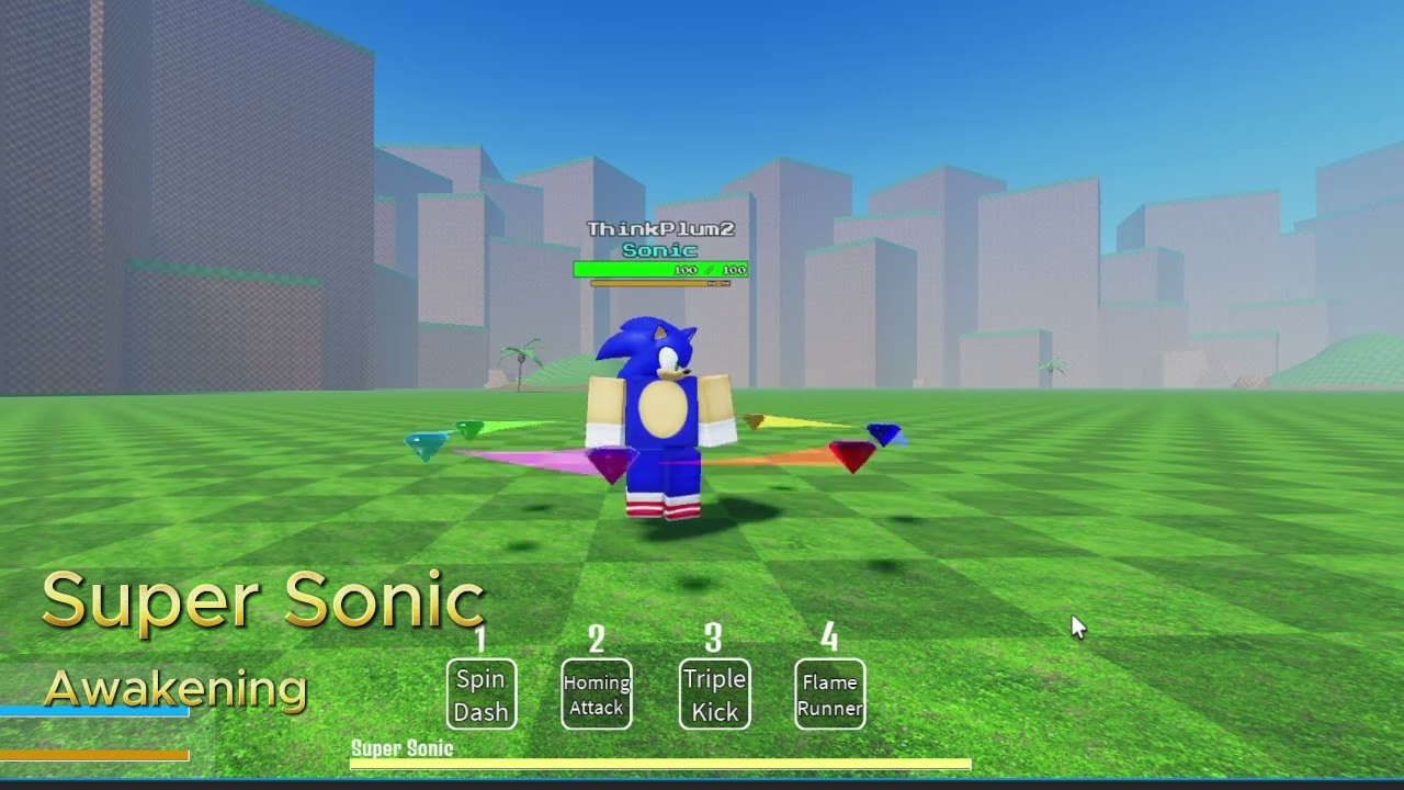 (OLD) Chaos Arena Sonic Showcase (Roblox)