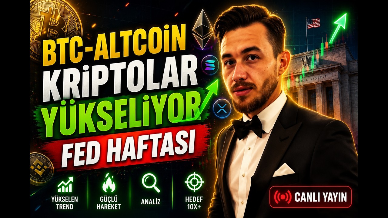 🚨 CANLI YAYIN | ALTCOİNLER Y&Uuml;KSELECEK Mİ ? KRİPTO PARA MARKET ANALİZİ ! ETH-SOL-XRP-EİGEN-TİA