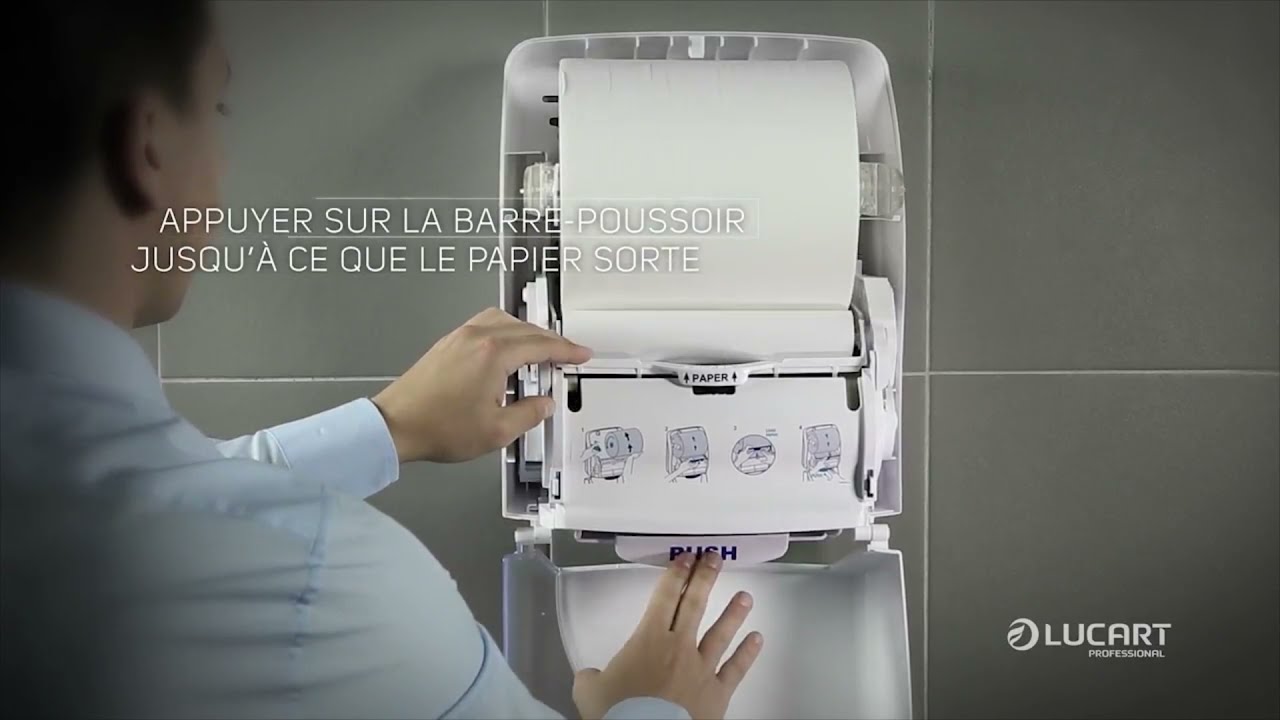 LUCART Professional Identity Hands Tissue Dispenser