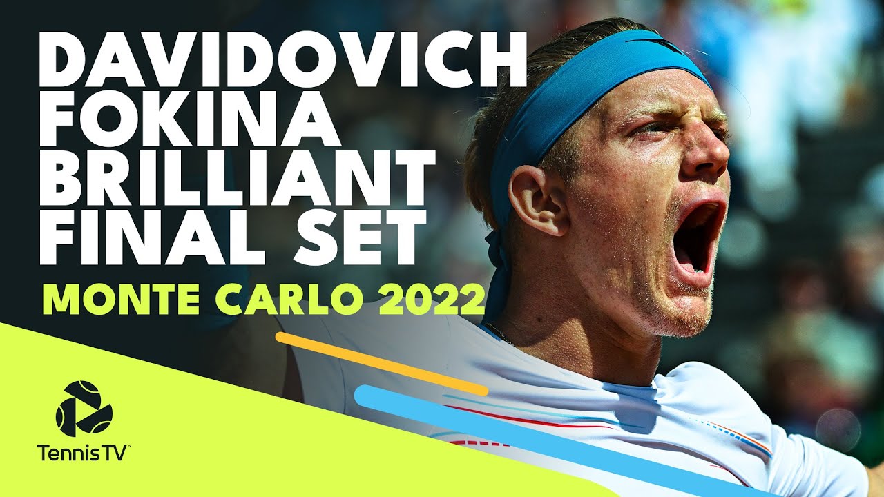 Alejandro Davidovich Fokina's Rampant Final Set vs Grigor Dimitrov | Monte Carlo 2022