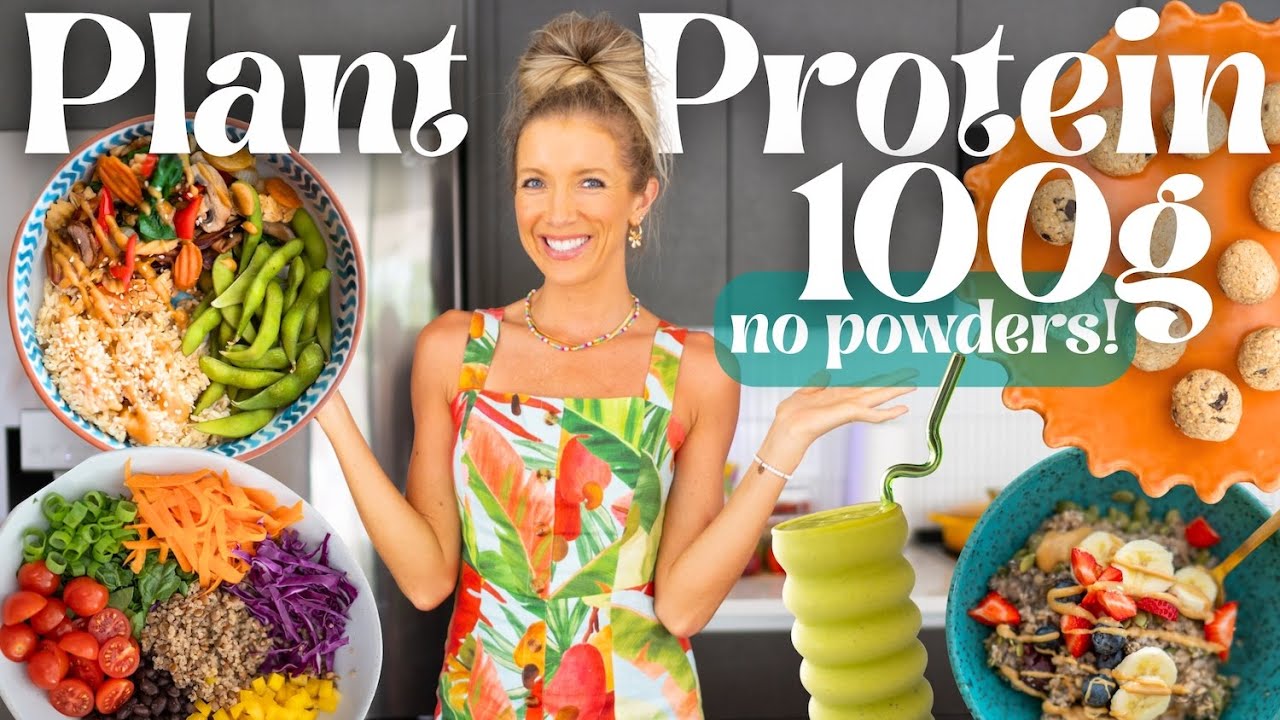 💪 How I Get 100g of Plant-Based Protein in a Day (No Powders!)