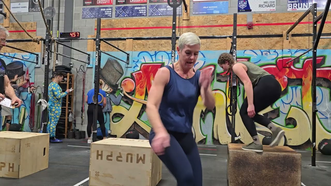 Crossfit open 26.1 50-54