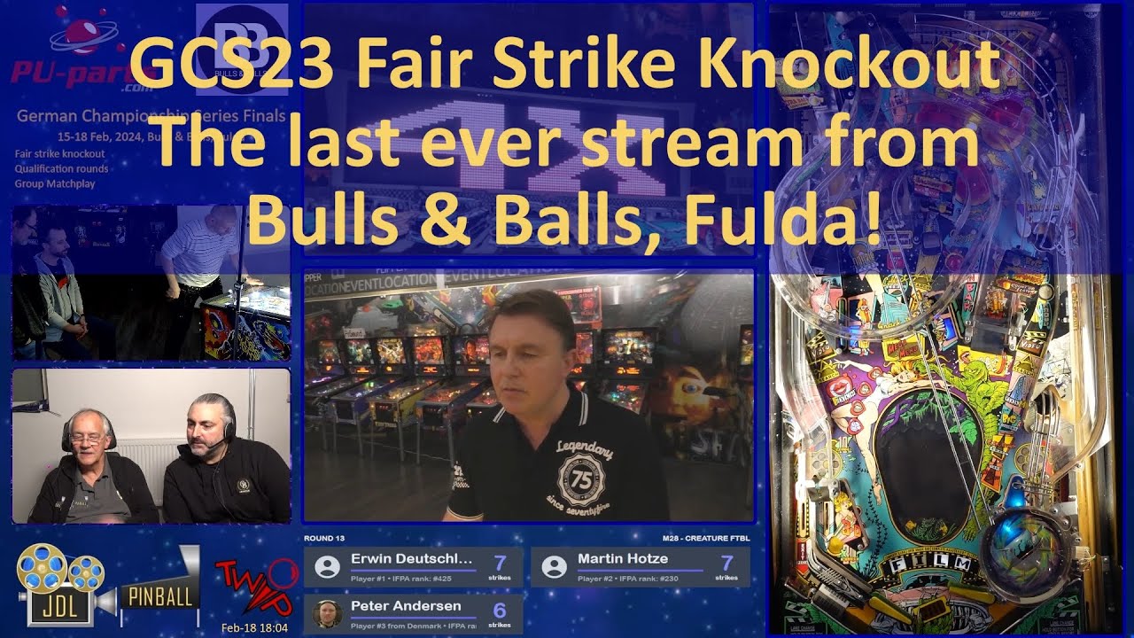 GCS 2023 Fair Strike KO - last ever BULLS & BALLS stream!