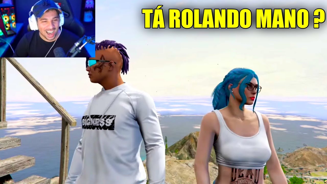 CJ DEIXOU CONNOR COM VERGONHA NA FRENTE DA LUNA !!!