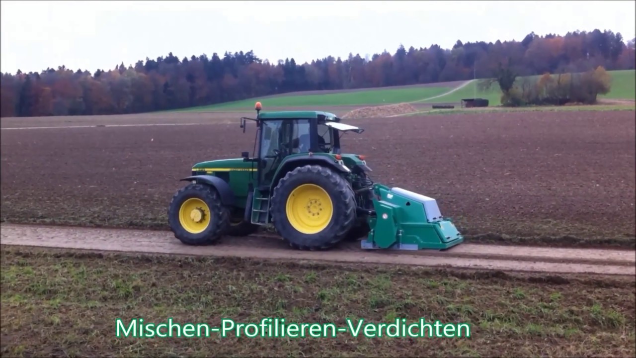 Wegebau und Wegepflege mit HEN Technologie Maschinen