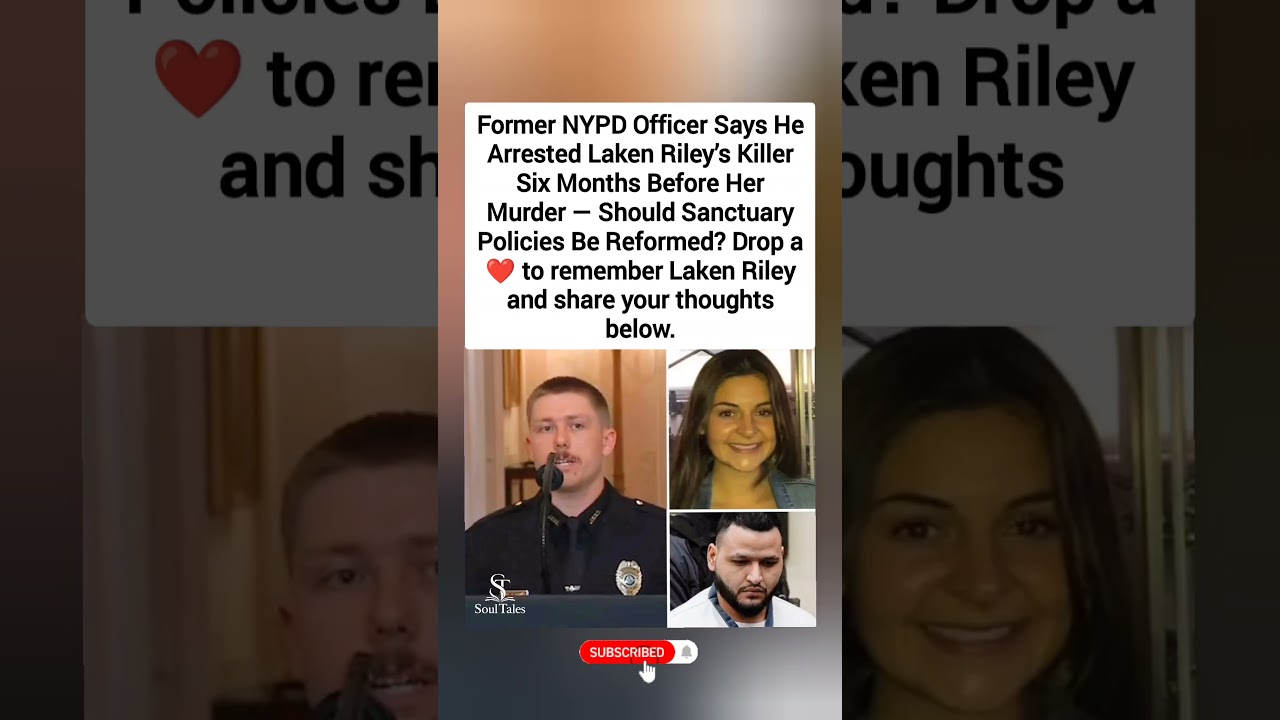 Former NYPD Officer Arrested Laken Riley's Killer 6 Months Before Her Murder #shorts #News 😢💔