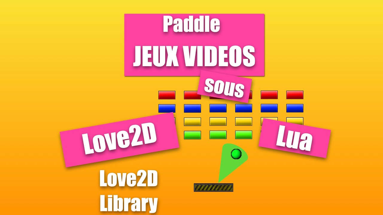 Vidéo 4: Bibliothèque pour Love2D