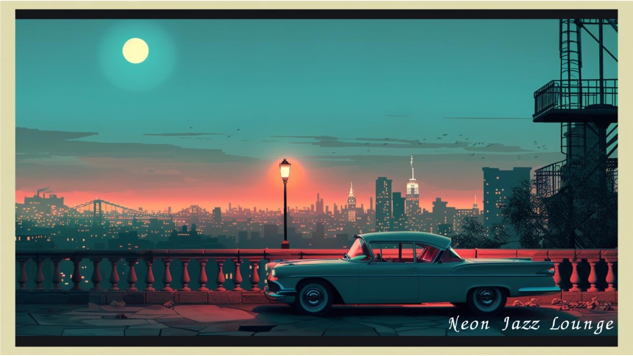 Jazz House Mix | (Neon City Nights) Smooth Jazz House & Urban Lounge Set