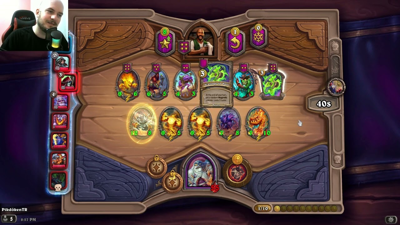 Yılların Eskitemediği Kart Oyunu - Hearthstone Elemental Battlegrounds Gameplay
