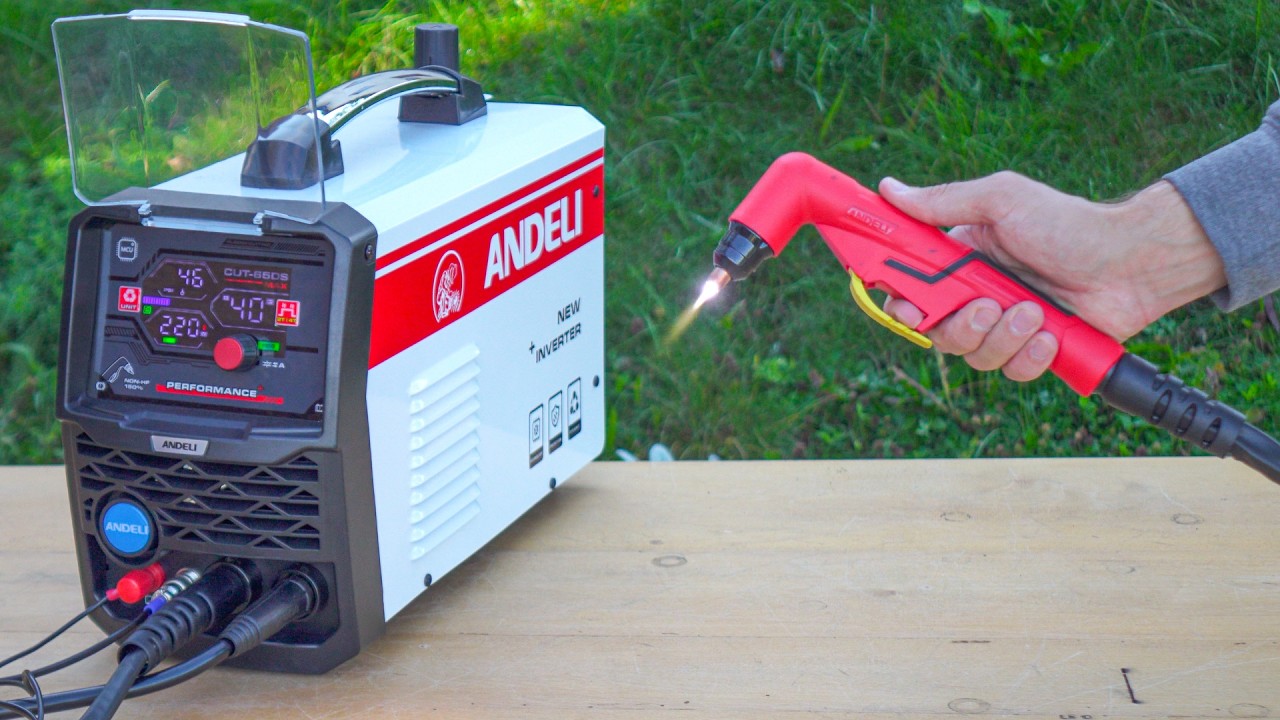 Powerful Plasma Cutter Test (CNC-Compatible) &mdash; ANDELI CUT-65DS