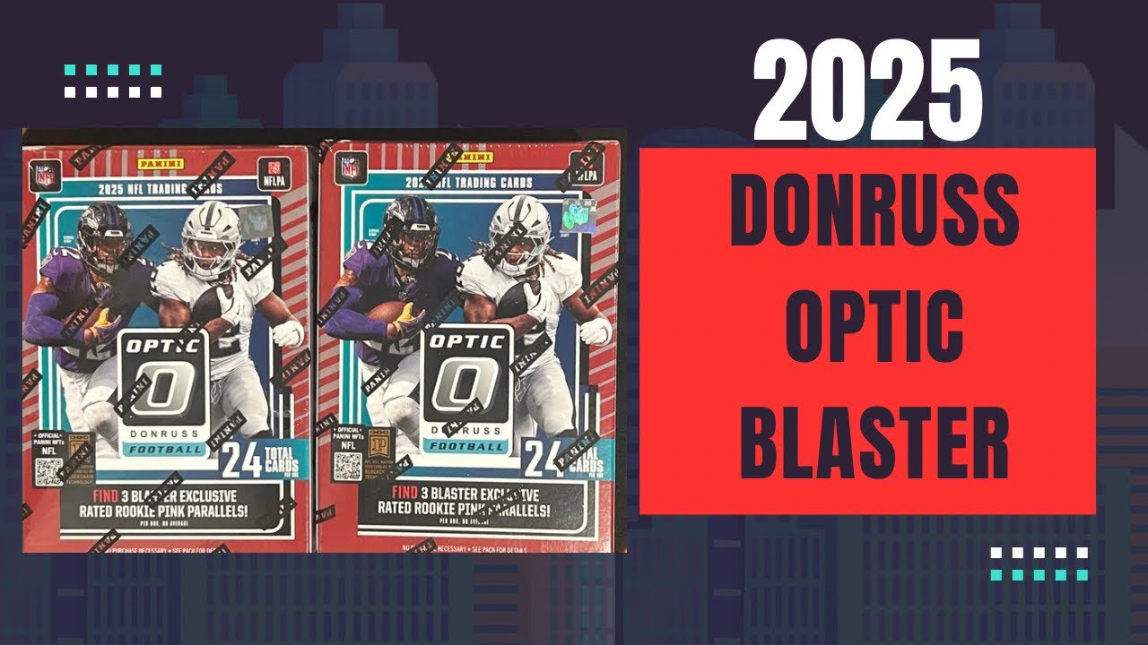 🔥We Got Another Big Hit🔥 kinda…. 2025 Donruss Optic Blaster Box (Target)