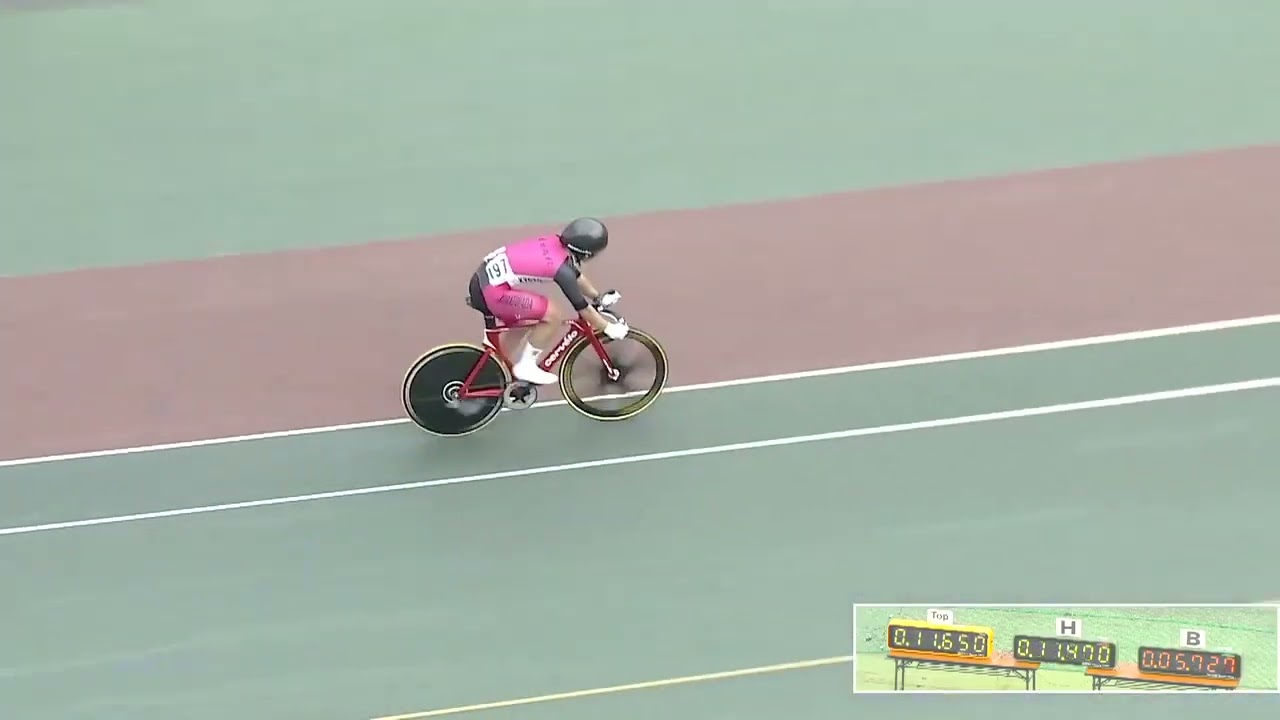 2023年IH 自転車男子 個人 スプリント 予選