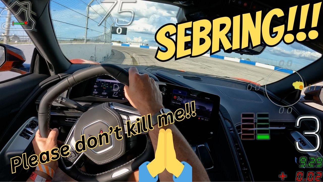 C8 Z06 First Time To Sebring!!! - Testing out the NEW Setup!