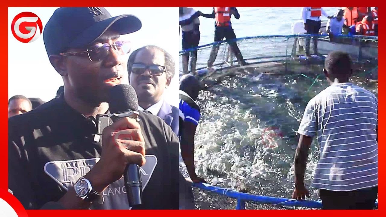 WAZIRI NANAUKA AKAGUA MRADI WA VIZIMBA VYA SAMAKI ATOA MAELEKEZO NTAPOKEA RIPOTI LAZIMA AWAJIBIKE