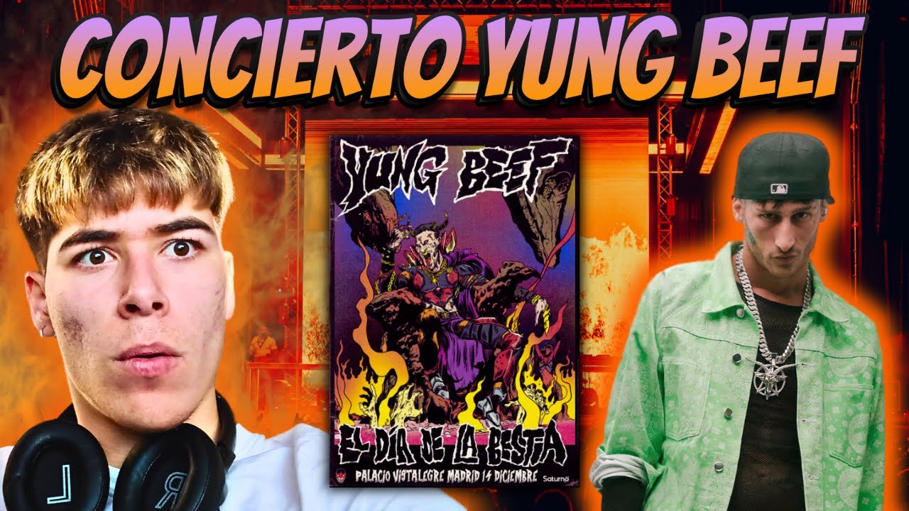 ASÍ FUE el CONCIERTO de YUNG BEEF en MADRID (Me encuentro a Gloosito)