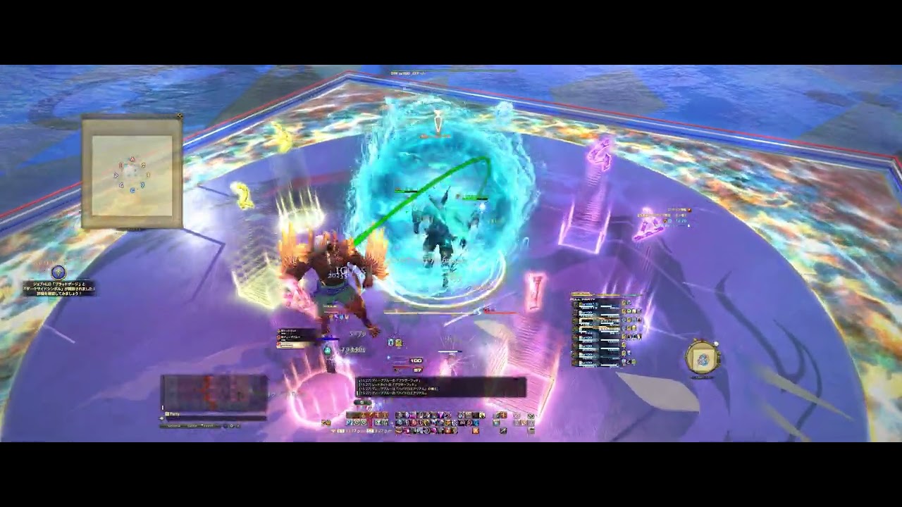 【FF14】ヘビー級零式2層 クリア動画 MT暗黒 至天の座アルカディア