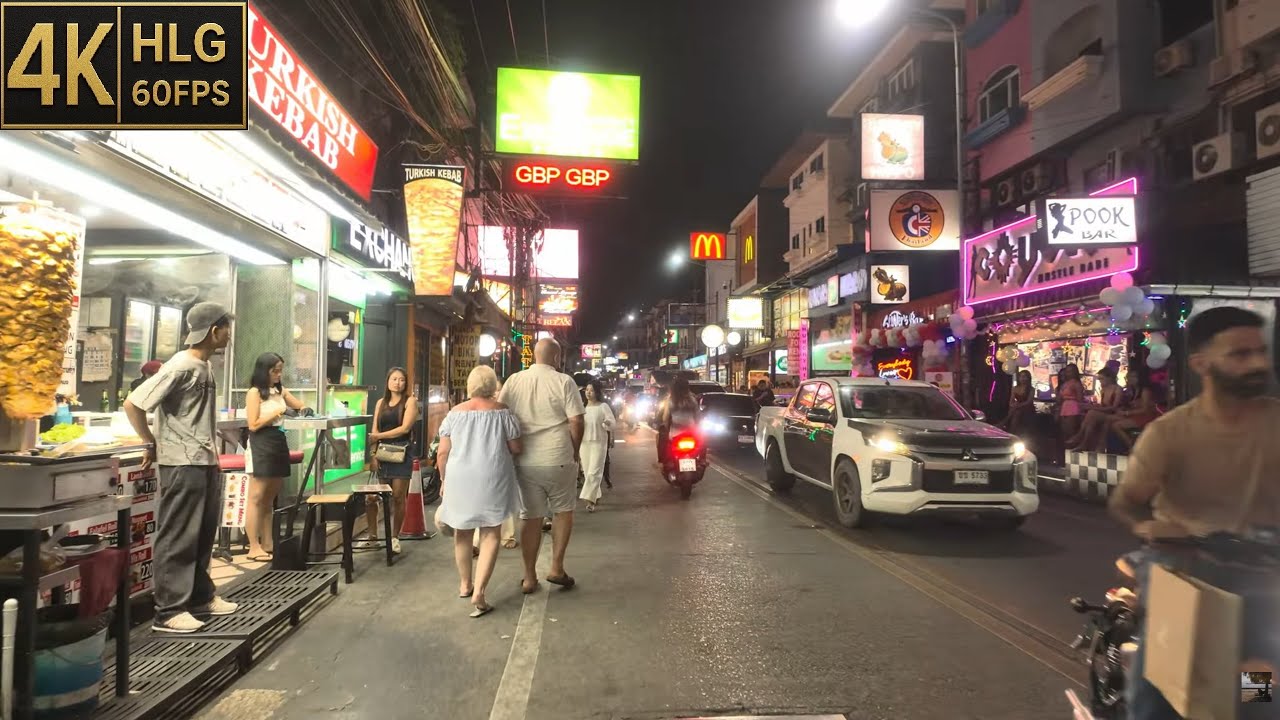 [4K HLG]🚶&zwj;♂Soi Lengkee ⇢  Soi Diana ⇢  Soi Horney🚶&zwj;♂Buakhao | Pattaya | Walking Tube | 20251231