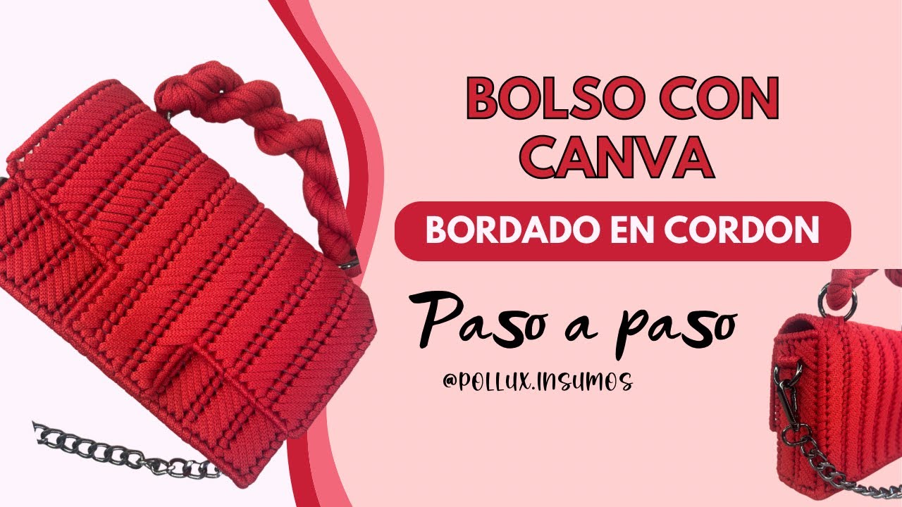 👜✨ Bolso en malla plástica con cordón premium de 5mm | crochet | Tejido para principiantes 🥰