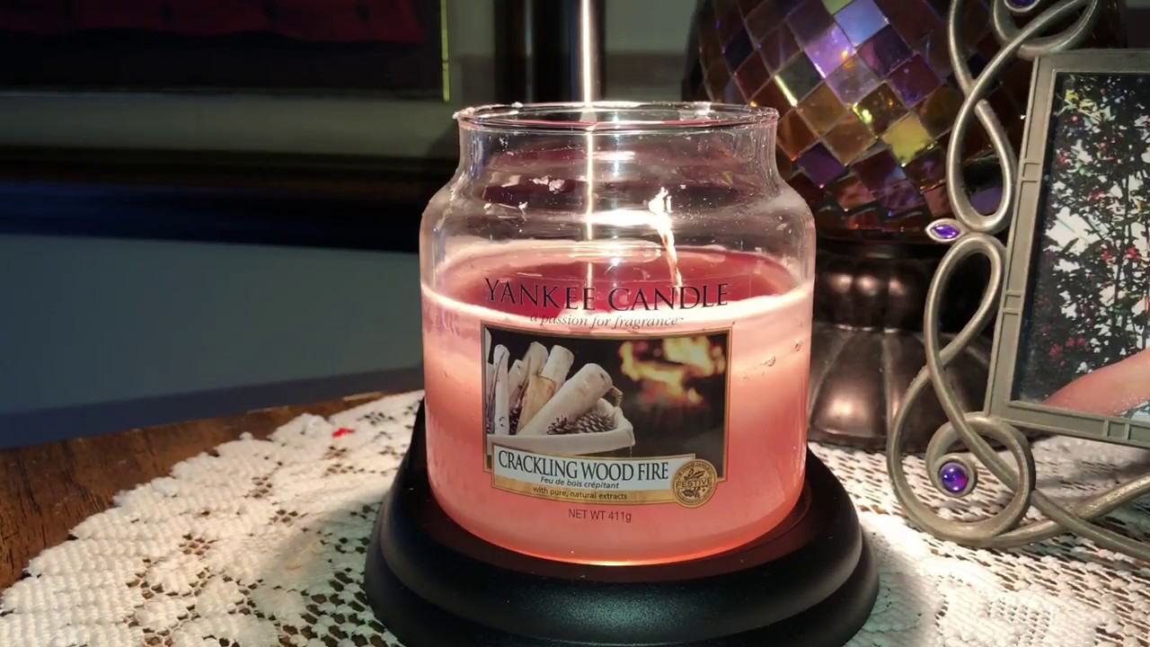 Candle Warmer Lamp Review: Crackling Wood Fire