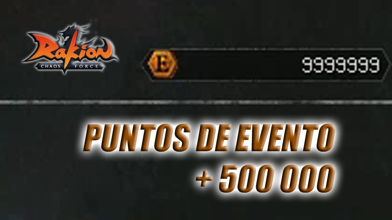 CONSEGUIMOS EL RETO DE MAXIMO DE PUNTOS DE EVENTO  -  + DE 500 000  -  Rakion Latino