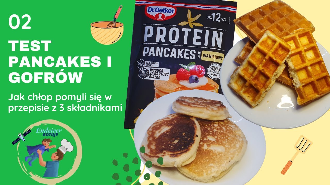 Test Pancakes i Gofr&oacute;w Dr. Oetkera &ndash; czy gotowe mieszanki naprawdę działają?