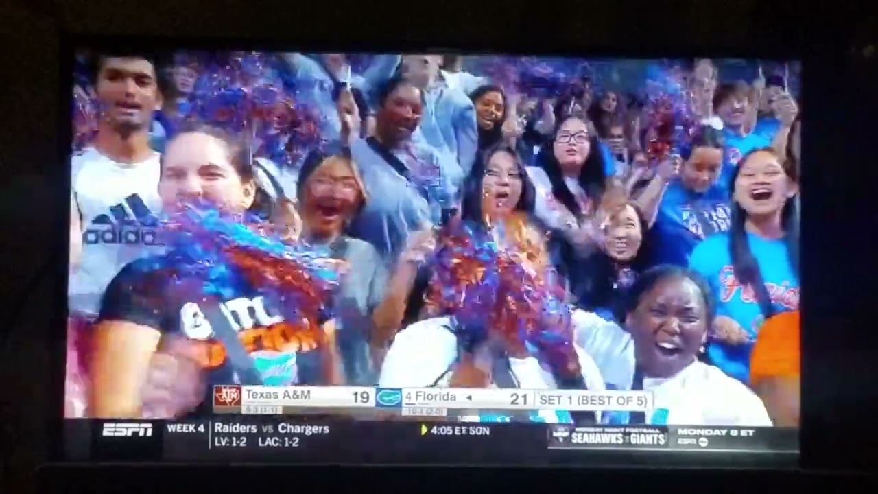 Women's Volleyball - Texas A&M vs Florida pt 1