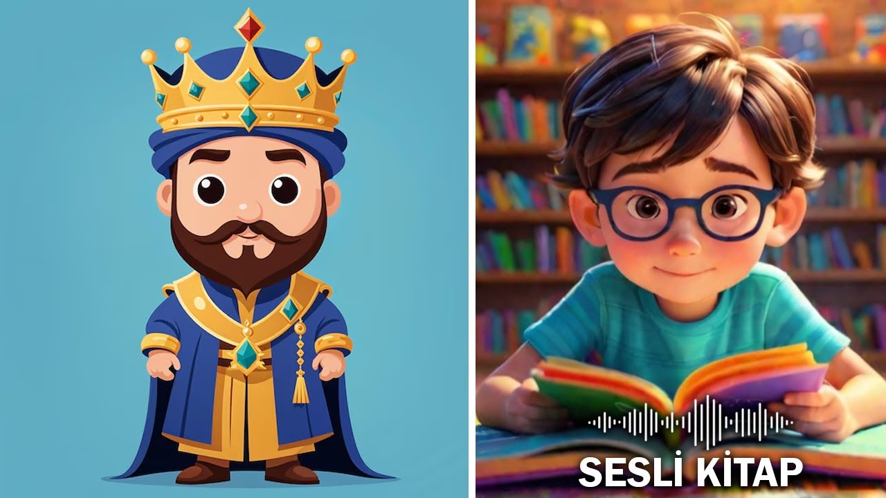 Altın Taçlı Kral | Çocuk Hikayeleri | Eğitici Masallar |  Kitaplar | Çocuklar İçin Eğitim