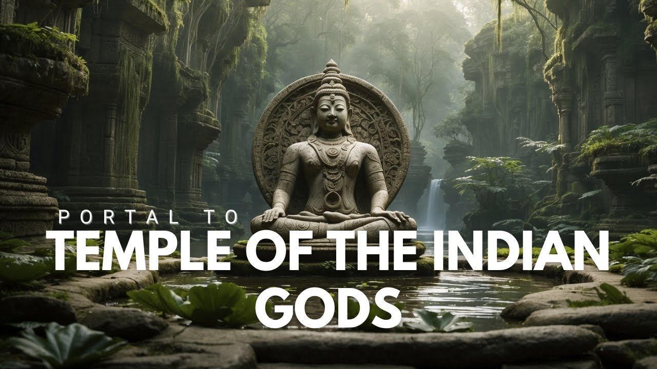 🌸 Peaceful Indian Music | Bansuri, Sitar & Temple Ambience for Meditation, Sleep & Inner Calm 🛕
