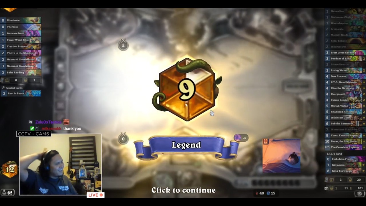 [VOD] Random + Mill Druid to Top 10 (intoxicated sorry)