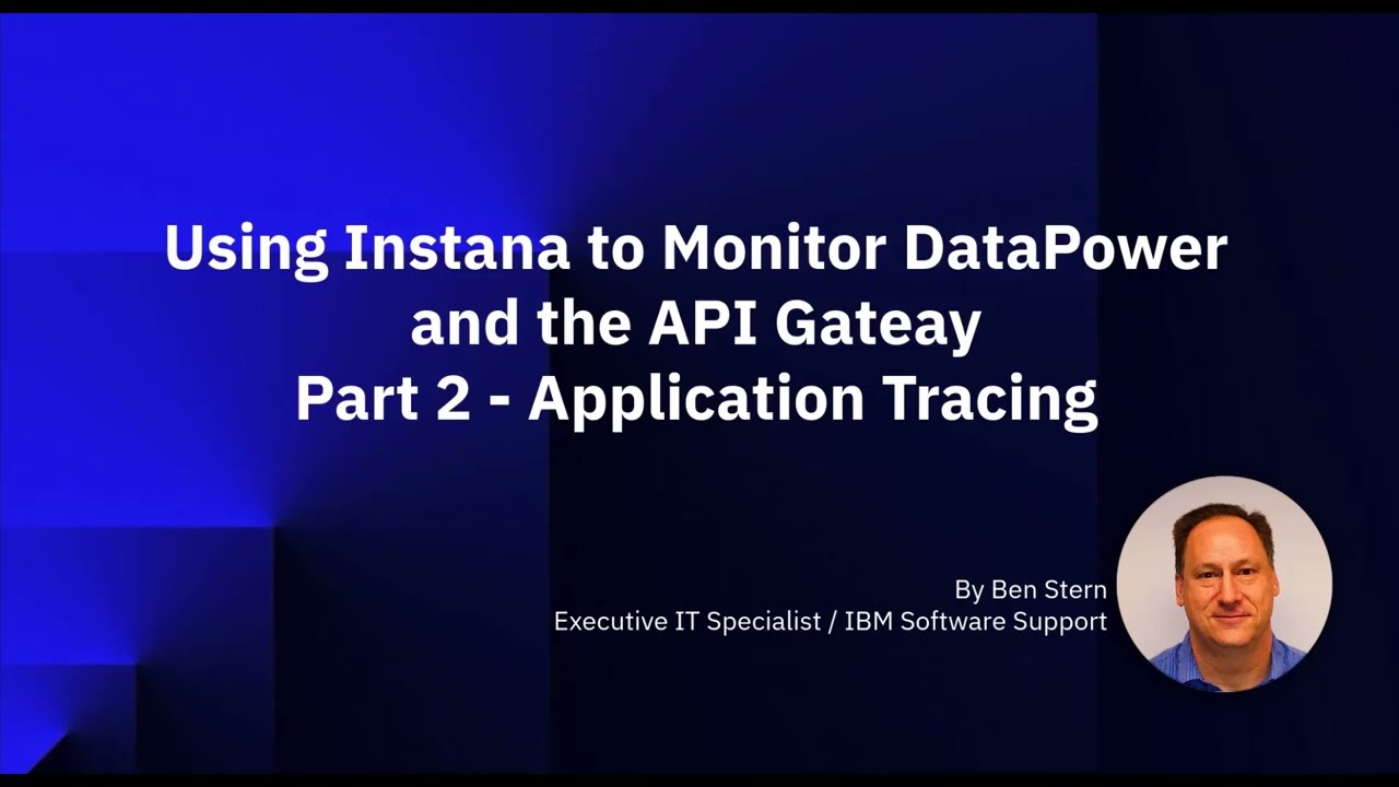 Configuring DataPower Tracing with Instana