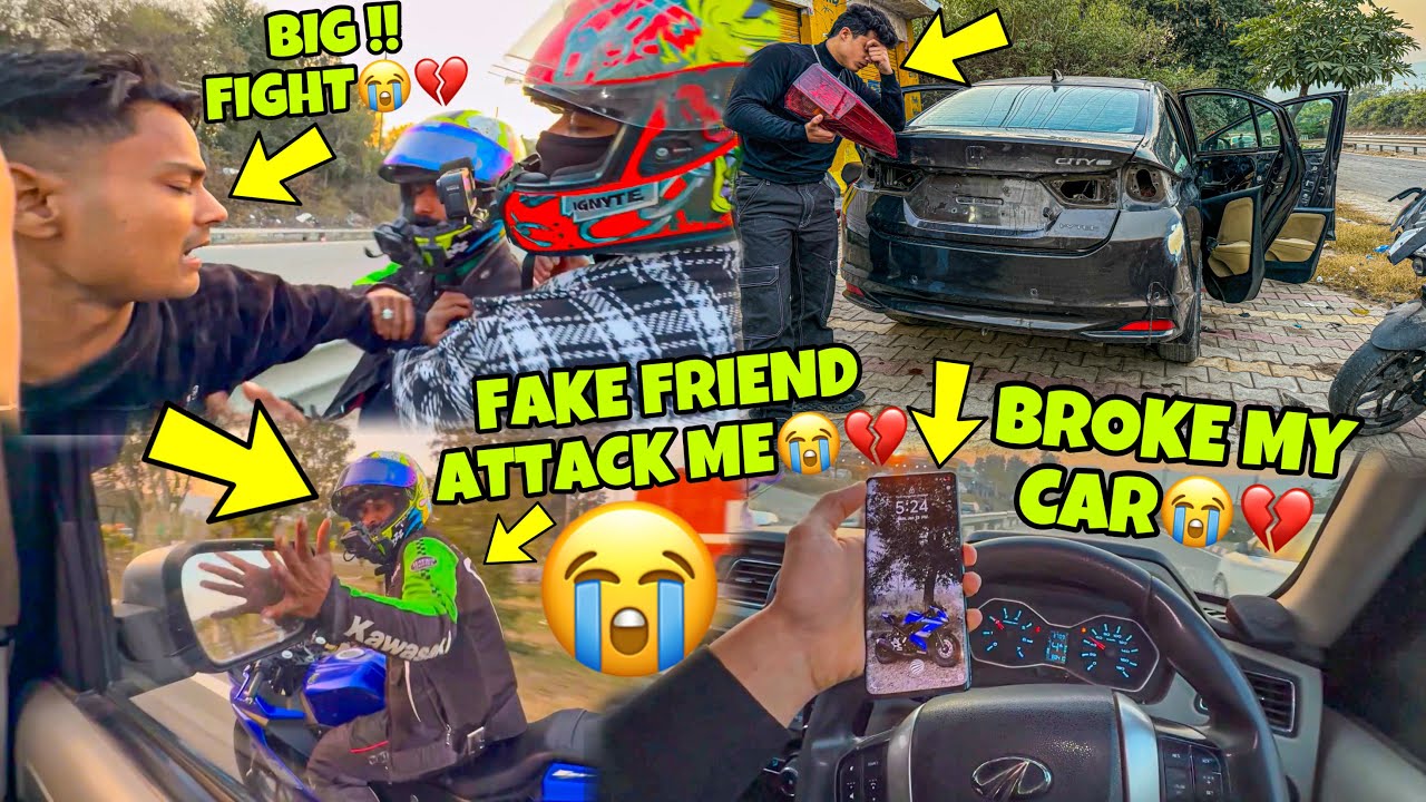 Sam Attack my Car😡 | Sam Phone Chori Bike | Honda City Modification Preparation for Ladakh Ride
