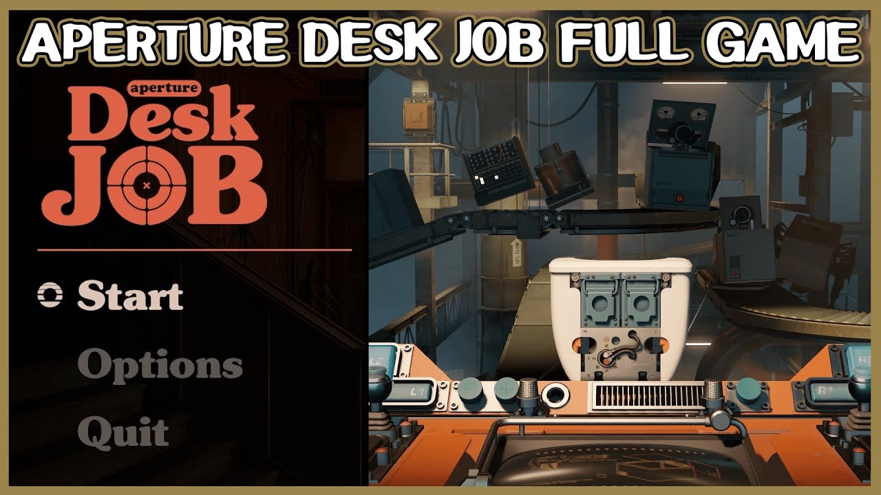 Aperture Desk Job Full Game