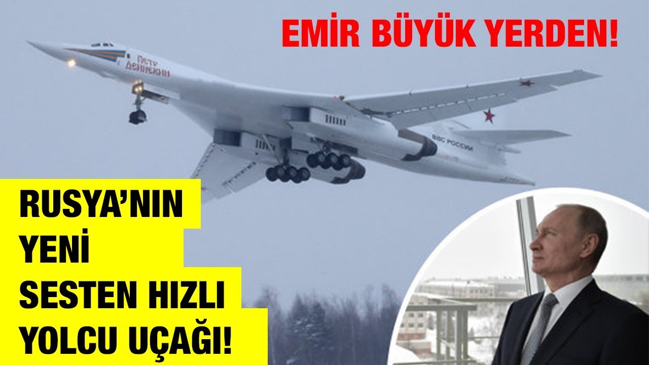 PUTİN EMİR VERDİ! RUSLAR TEKRAR SESTEN HIZLI YOLCU UÇAĞI ÜRETECEK!