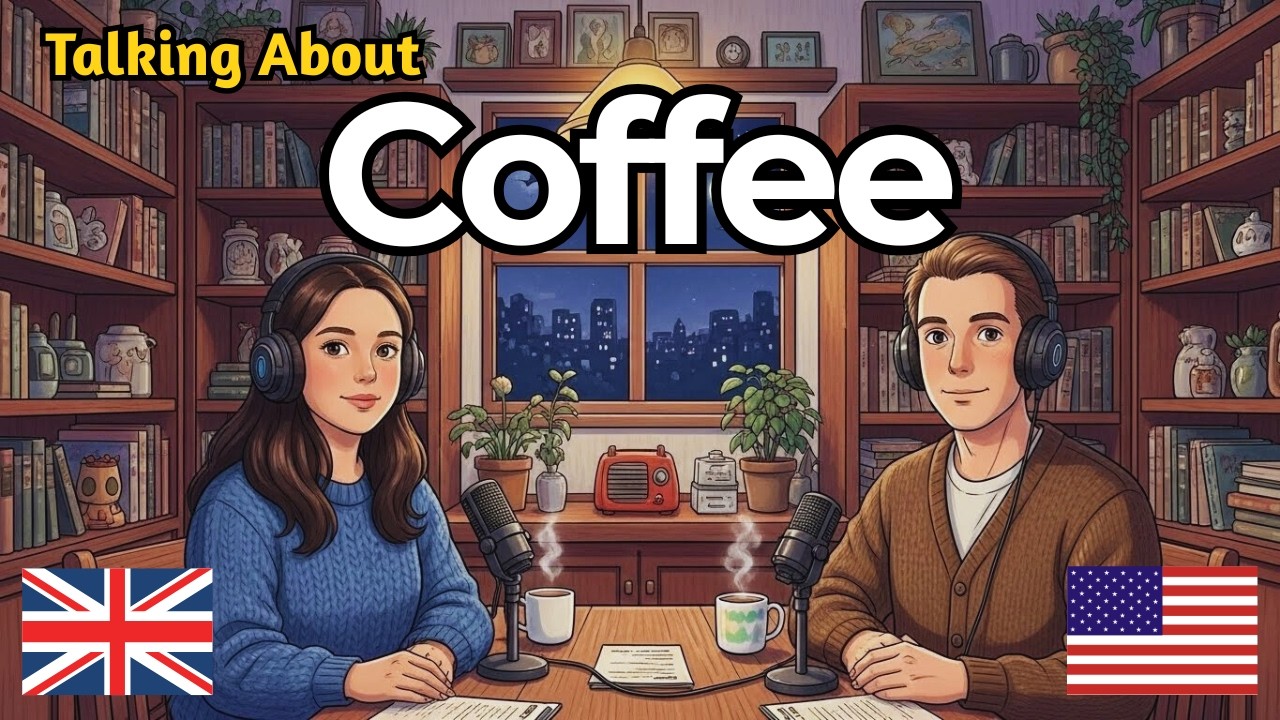 How to Talk About Coffee in English | English Speaking Podcast for Fluency