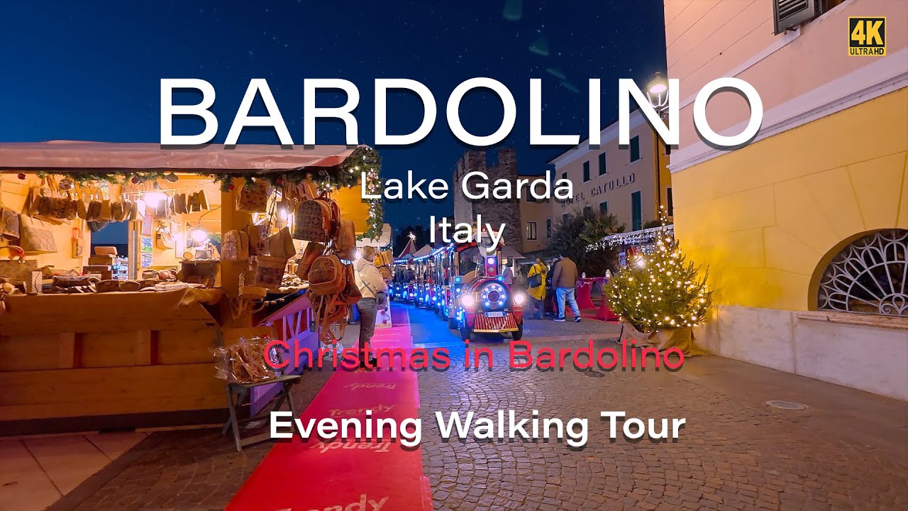 Рождество в Бардолино, Италия | Средневековая Красота на Озере Гарда