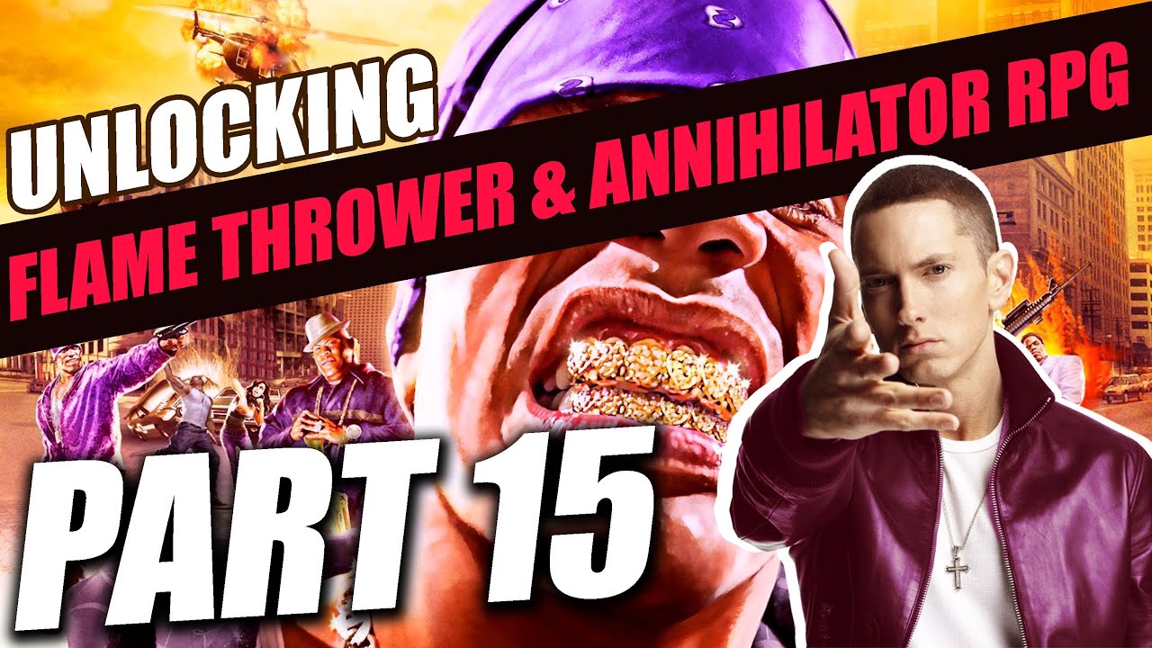 UNLOCK FLAME THROWER & ANNIHILATOR RPG Saints Row 2 [HARDCORE DIFFICULTY]