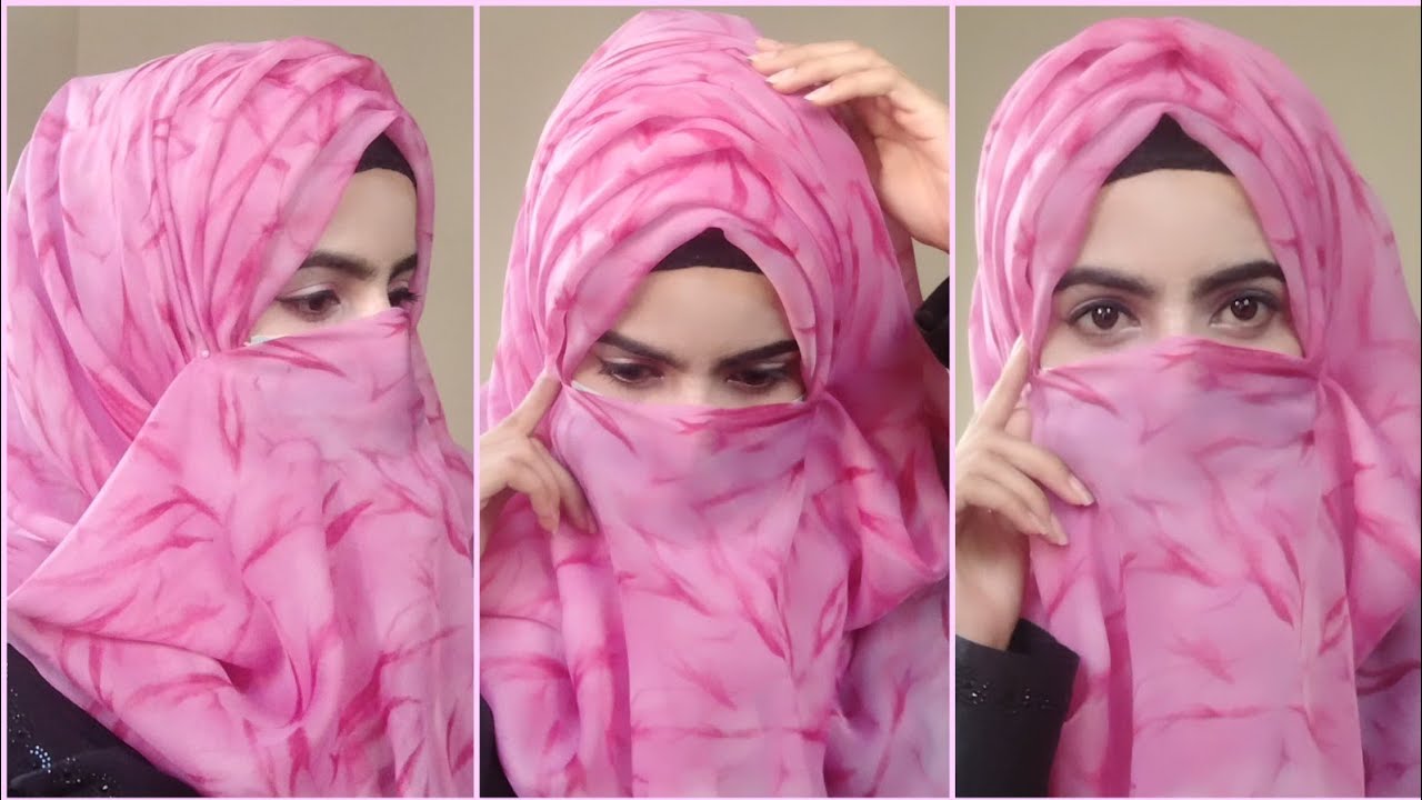 Easy Layered Hijab and Niqab Tutorial | hijab styles | hijab styles 2020 | hijab tutorial