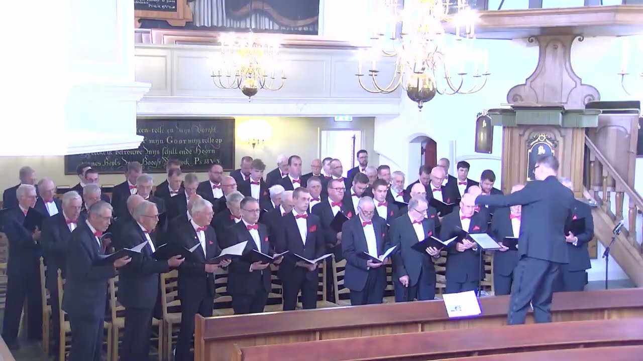 Concert Waarder 17 juni 2025 Christelijk mannenkoor Con Forza en Jong Forza