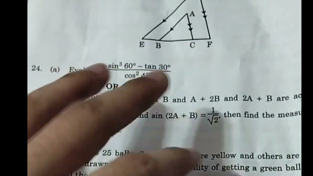 Jee ka paper de dia 🤡 Cbse toughest paper lengthiest paper ever #cbseclass10 