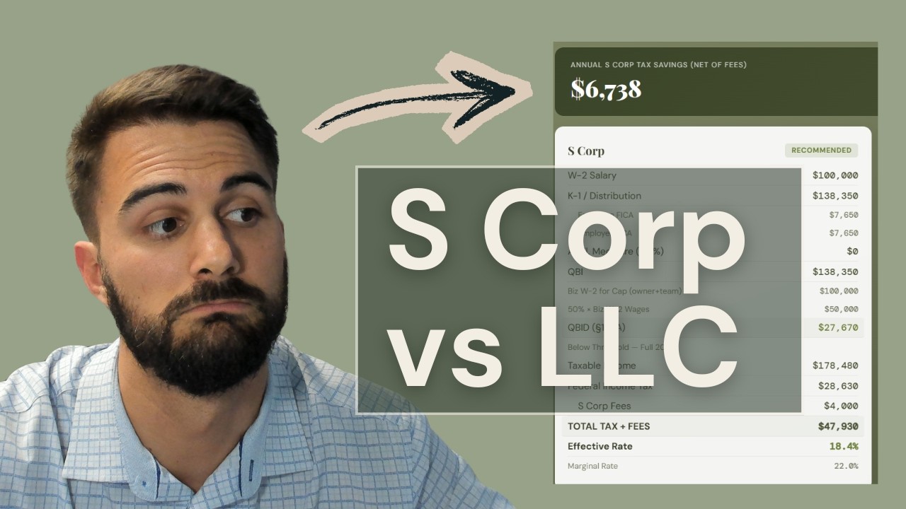 LLC vs. S-Corp: What’s the Real Difference? (Tax Savings Explained)