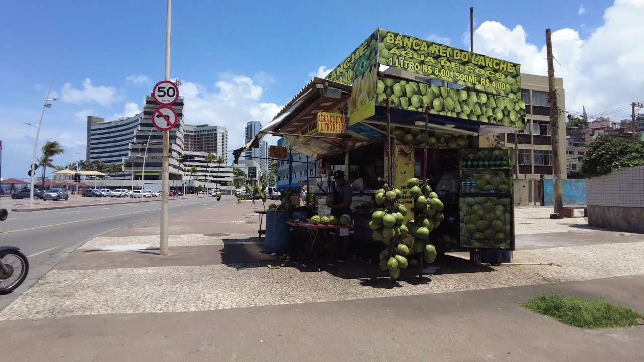 MOSTRANDO O BAIRRO DE ONDINA - SALVADOR BAHIA 🇧🇷 #salvadorbahia #walking(21 Agosto,2023) [4K]