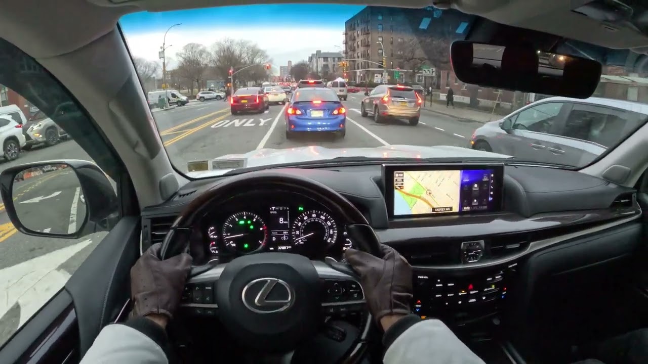 2017 Lexus LX570 : ASMR POV Test Drive with Binaural audio in Bay Ridge, Brooklyn