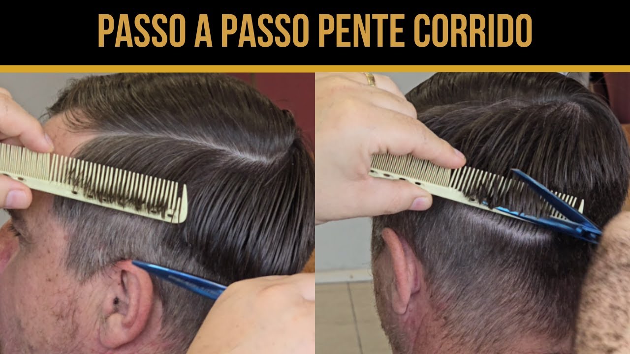 3 segredos para dominar o pente corrido - Curso de Barbeiro Felippe Caetano