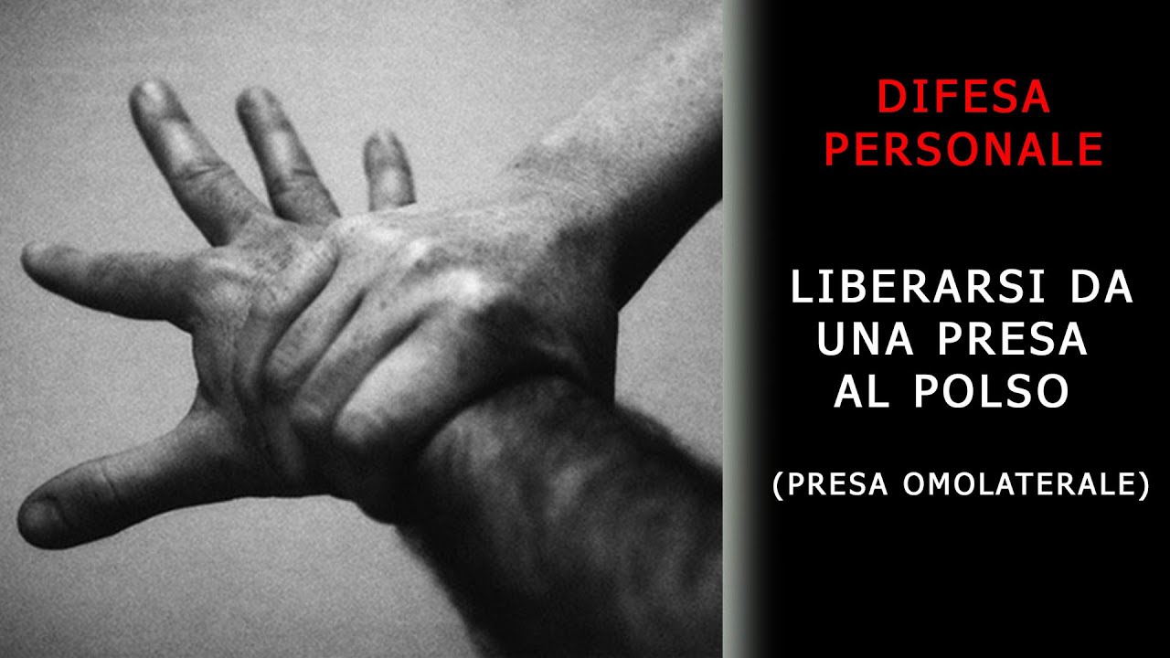 liberarsi da una presa polso - difesa personale