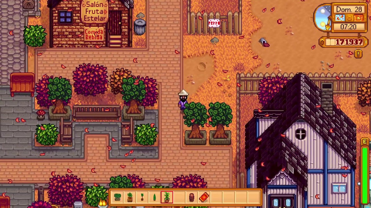 Terminando la ciudad en la granja Stardew valley