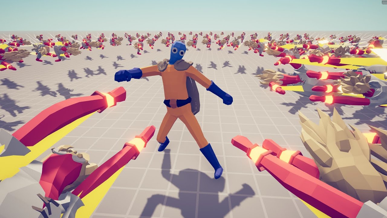 NEW SAITAMA ONE PUNCH MAN vs 500 SUPER PEASANT Totally Accurate Battle Simulator #2