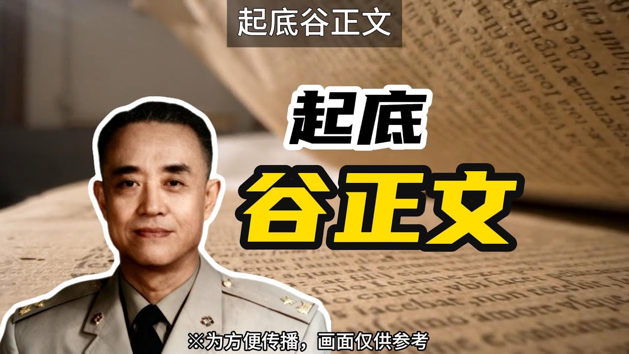起底谷正文